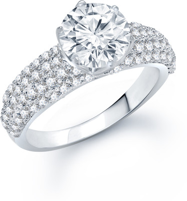 82% OFF on MEENAZ Engagement Alloy Ring