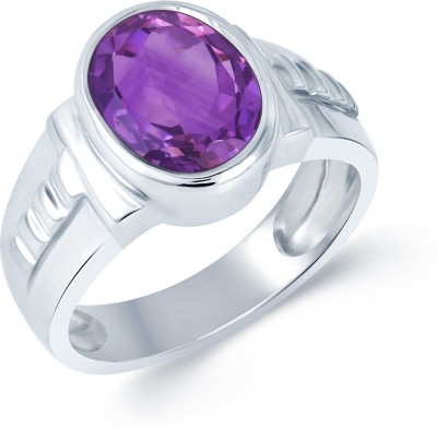 kundali Gemstone ring Sterling Silver Amethyst Ring