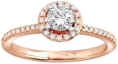 

Kiara Jewellery Sterling Silver Cubic Zirconia Rhodium Plated Ring