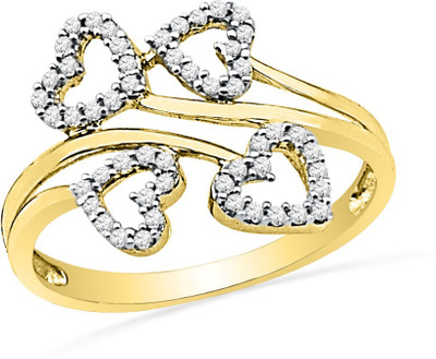 4% OFF on JPearls 18kt Diamond Yellow Gold ring 4% OFF on JPearls 18kt Diamond Yellow Gold ring