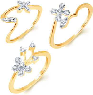 

Sukkhi Alloy Gold-plated Plated Ring Set