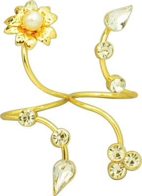 

Fasherati Alloy Crystal Ring, Silver