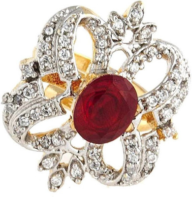 CRUNCHY FASHION Maharani Ring Brass Ring CRUNCHY FASHION Maharani Ring Brass Ring