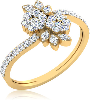 22% OFF on IskiUski Enticing Floral 14kt Yellow Gold ring 22% OFF on IskiUski Enticing Floral 14kt Yellow Gold ring