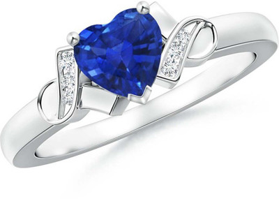 

Kiara Jewellery Silver Cubic Zirconia Rhodium Plated Ring