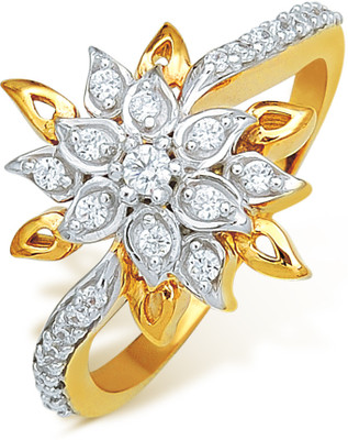 5% OFF on Ishtaa 18kt Cubic Zirconia Yellow Gold ring(Yellow Gold Plated) 5% OFF on Ishtaa 18kt Cubic Zirconia Yellow Gold ring(Yellow Gold Plated)