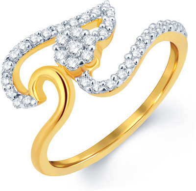 

Sukkhi Angelic Alloy Rhodium, Gold-plated Plated Ring, White;gold