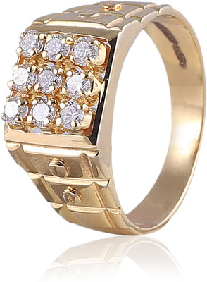 

Jisha Timeless Men's 14kt Diamond Yellow Gold ring