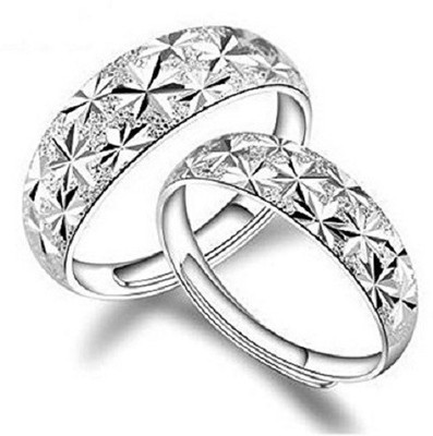 

Girlz! Alloy, Metal Ring, Silver