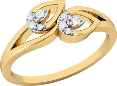 

Vachya Glory 18kt Diamond Yellow Gold ring(Yellow Gold Plated)