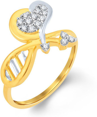 

Sukkhi Alloy Gold-plated, Rhodium Plated Ring, White;gold