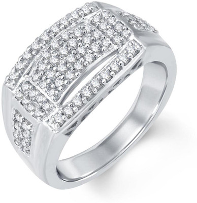 

Sukkhi Alloy Rhodium Plated Ring, White