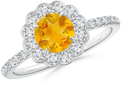 

Kiara Jewellery Archana Silver Swarovski Zirconia Rhodium Plated Ring