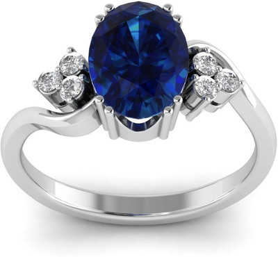 

ICR Jewels Sterling Silver Cubic Zirconia Sterling Silver Plated Ring