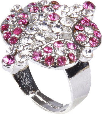 

Pink Rose Fascinating Alloy Ring