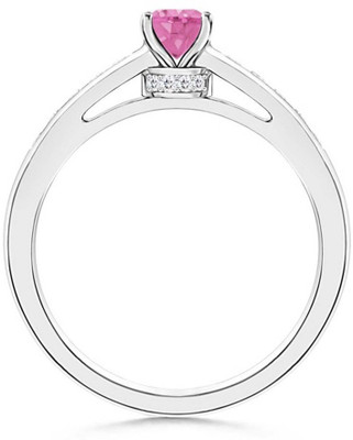 

Kiara Jewellery Silver Cubic Zirconia Rhodium Plated Ring