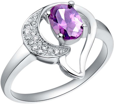 

Kiara Jewellery Sterling Silver Swarovski Zirconia Ring, White