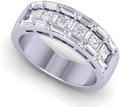 

ICR Jewels Sterling Silver Cubic Zirconia Sterling Silver Plated Ring