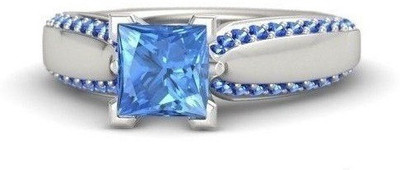 

Vorra Fashion Double Heart Sterling Silver Cubic Zirconia Platinum Plated Ring