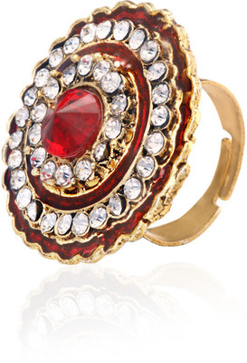 66% OFF on The Pari Alloy, Brass Ring