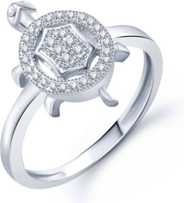 

Sukkhi Alloy Cubic Zirconia Rhodium Plated Ring, White