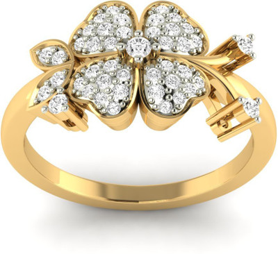 

Jewels5 Shawnitaa 18kt Cubic Zirconia Yellow Gold ring