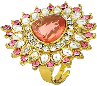 64% OFF on R S Jewels Gold Plated Latest Treand Alloy Gold Plated Ring