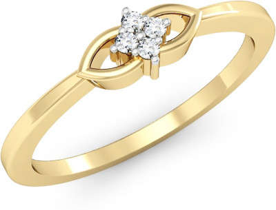 

Vachya Glory 18kt Diamond Yellow Gold ring(Yellow Gold Plated)