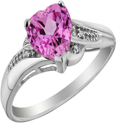 

Kiara Jewellery Sterling Silver Swarovski Zirconia Ring, White