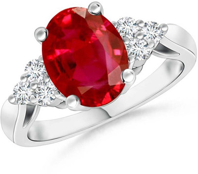 

Kiara Jewellery Silver Cubic Zirconia Rhodium Plated Ring