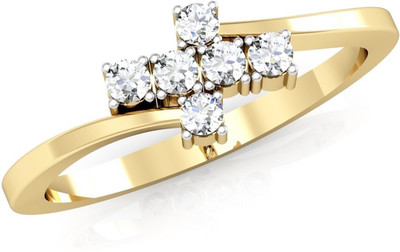 

Vachya JLR-57 18kt Diamond Yellow Gold ring(Yellow Gold Plated)