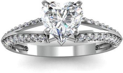 30% OFF on Kirati Silver Platinum Plated Ring