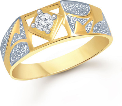 

Meenaz Alloy Cubic Zirconia Ring, Gold