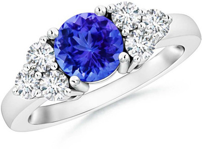 

Kiara Jewellery Silver Cubic Zirconia Rhodium Plated Ring