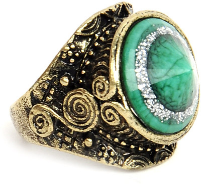 80% OFF on CRUNCHY FASHION Beryl Love Alloy Ring