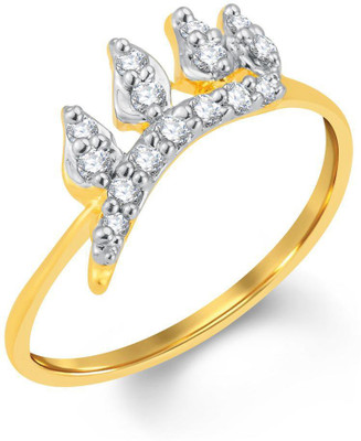 

Sukkhi Alloy Gold-plated, Rhodium Plated Ring, White;gold