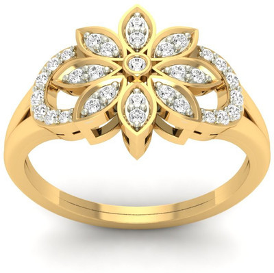 

Jewels5 Nilah 18kt Diamond Yellow Gold ring