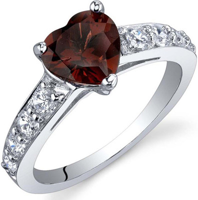 

Kiara Jewellery Sterling Silver Swarovski Zirconia Rhodium Plated Ring, White