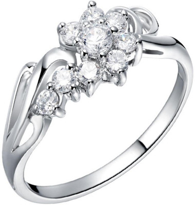 23% OFF on Kiara Jewellery Traditional Flower Sterling Silver Ring