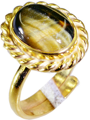 66% OFF on Riyo Lu Tiger Eye Copper Onyx Gold-plated Plated Ring 66% OFF on Riyo Lu Tiger Eye Copper Onyx Gold-plated Plated Ring
