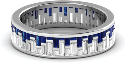 

ICR Jewels Silver Cubic Zirconia Sterling Silver Plated Ring