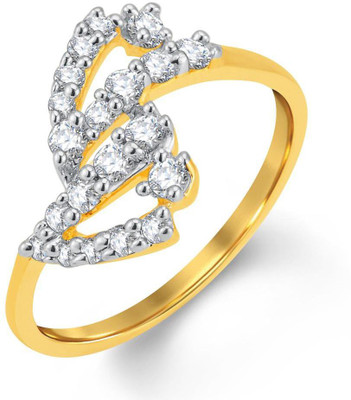 

Sukkhi Alloy Gold-plated, Rhodium Plated Ring, White;gold