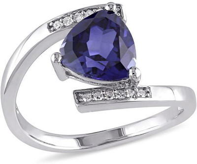 

Kiara Jewellery Sterling Silver Swarovski Zirconia Rhodium Plated Ring, White