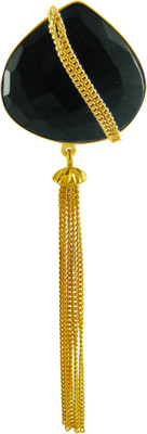 

Aastha Jain Sterling Silver Onyx Gold-plated Plated Ring, Black