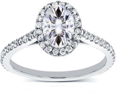 

Kiara Jewellery Sterling Silver Swarovski Zirconia Rhodium Plated Ring, White