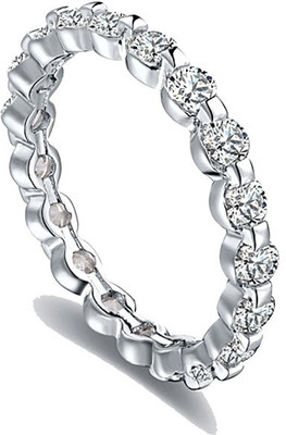 55% OFF on Kaizer Jewelry Alloy Cubic Zirconia Gold-plated Plated Ring