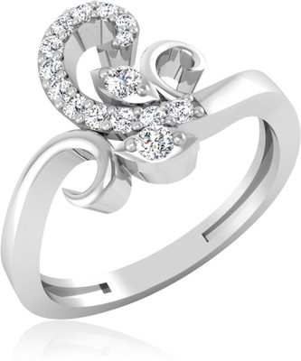 31% OFF on Forevercarat Brilliant Metal Sterling Silver Plated Ring