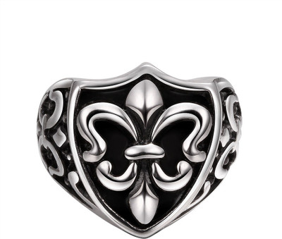 

Aaishwarya Alloy Ring, Silver;black