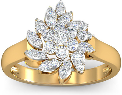 

PC Jeweller The Petra Diamond 18kt Diamond Yellow Gold ring