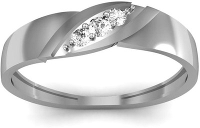 

AG Jewellery Divya Sterling Silver Diamond Ring, White